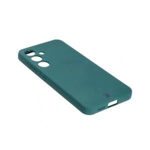 Hurtownia GSM - Bizon Caz Silică Magnetic Samsung Galaxy S25 / Galaxy S24 verde închis - BIZ8261 - {ean13} - Hurt
