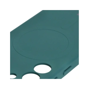 Hurtownia GSM - Bizon Caz Silică Magnetic Samsung Galaxy S25 / Galaxy S24 verde închis - BIZ8261 - {ean13} - Hurt