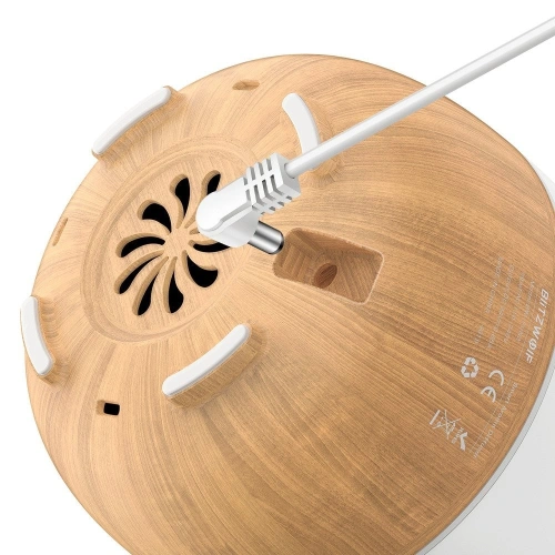 Smart nawilżacz powietrza / aromatyzer Blitzwolf BW-FUN3, ultradźwiękowy, Wi-Fi, 400ml