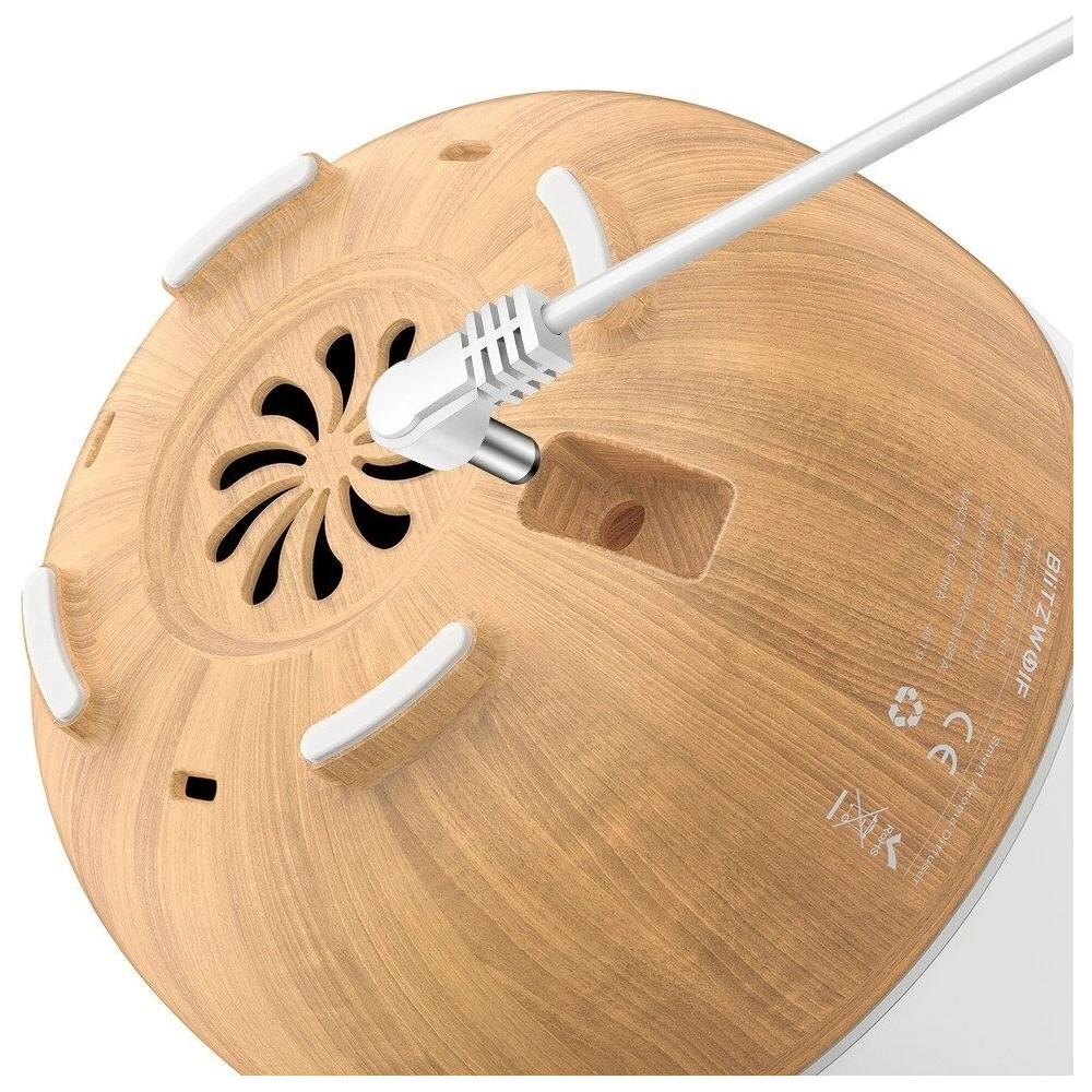 Hurtownia GSM - Smart nawilżacz powietrza / aromatyzer Blitzwolf BW-FUN3, ultradźwiękowy, Wi-Fi, 400ml - BLZ223 - {ean13} - Hurt