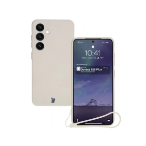 Hurtownia GSM - Caz de silicon Bizon Magnetic Samsung Galaxy S25+ Plus / S24+ Plus bej - BIZ8262 - {ean13} - Hurt