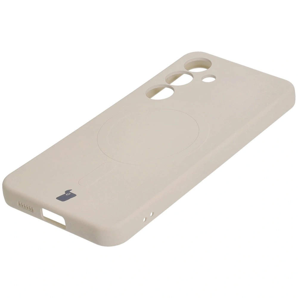 Hurtownia GSM - Bizon Case Szilikon Magnetic Samsung Galaxy S25+ Plus / S24+ Plus bézs - BIZ8262 - {ean13} - Hurt