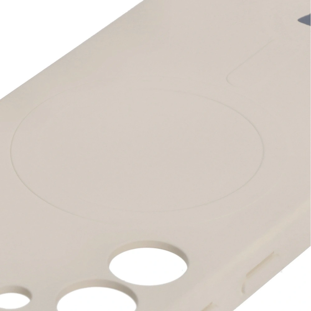 Wholesale Bizon Case Silicone Magnetic Samsung Galaxy S25+ Plus / S24+ Plus beige - BIZ8262 - {ean13} - Hurt