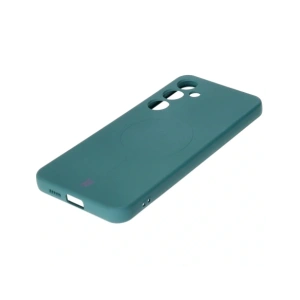 Hurtownia GSM - Bizon Case Szilikon Magnetic Samsung Galaxy S25+ Plus / S24+ Plus sötétzöld - BIZ8264 - {ean13} - Hurt