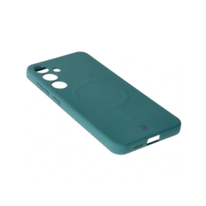 Hurtownia GSM - Bizon Case Szilikon Magnetic Samsung Galaxy S25+ Plus / S24+ Plus sötétzöld - BIZ8264 - {ean13} - Hurt