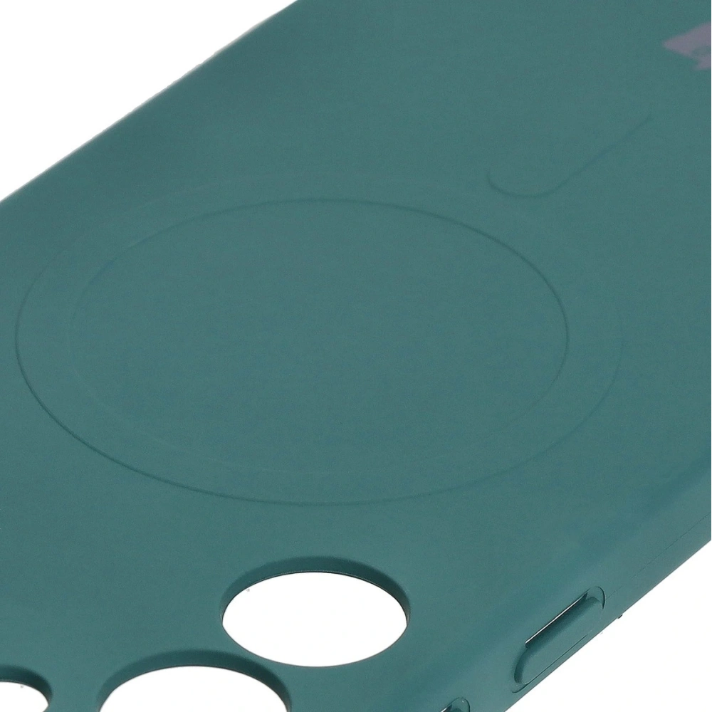 Hurtownia GSM - Bizon Case Silicone Magnetic Samsung Galaxy S25+ Plus / S24+ Plus verde închis - BIZ8264 - {ean13} - Hurt
