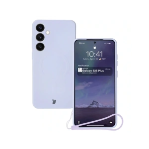 Hurtownia GSM - Bizon Caz Silikon Magnetic Samsung Galaxy S25+ Plus / S24+ Plus violet deschis - BIZ8265 - {ean13} - Hurt
