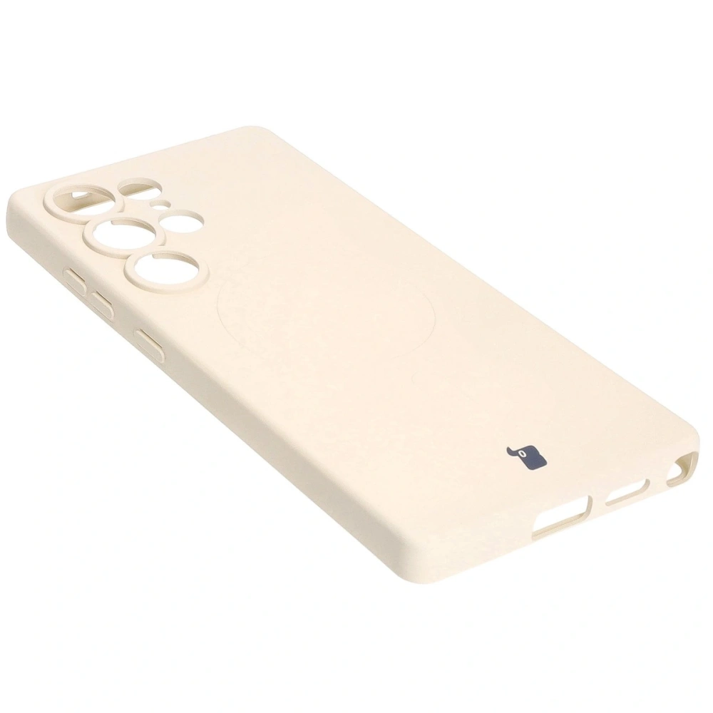 Hurtownia GSM - Bizon Case Silicone Magnetic Samsung Galaxy S25 Ultra bézs - BIZ8266 - {ean13} - Hurt