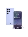 Silikonowe etui z pierścieniem magnetycznym Bizon Case Silicone Magnetic do Samsung Galaxy S25 Ultra jasnofioletowe