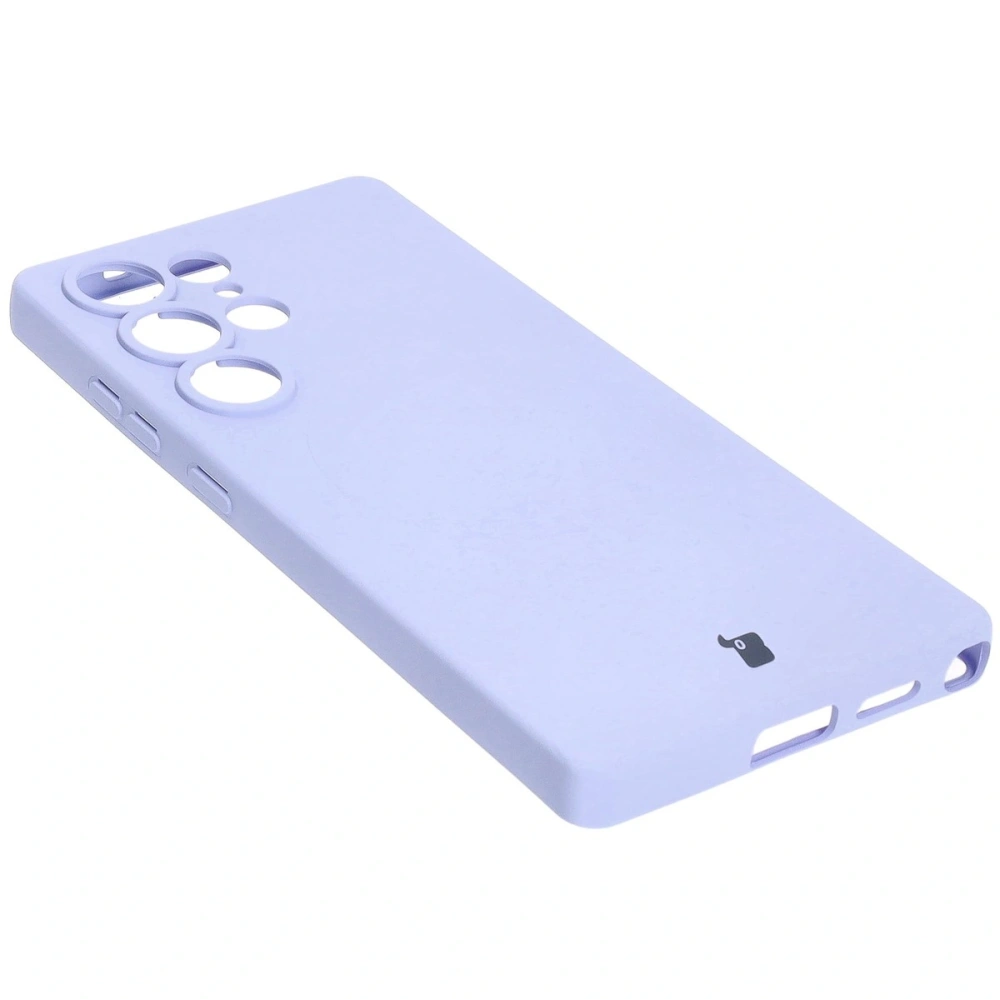 Hurtownia GSM - Silikonowe etui z pierścieniem magnetycznym Bizon Case Silicone Magnetic do Samsung Galaxy S25 Ultra jasnofioletowe - BIZ8267 - {ean13} - Hurt