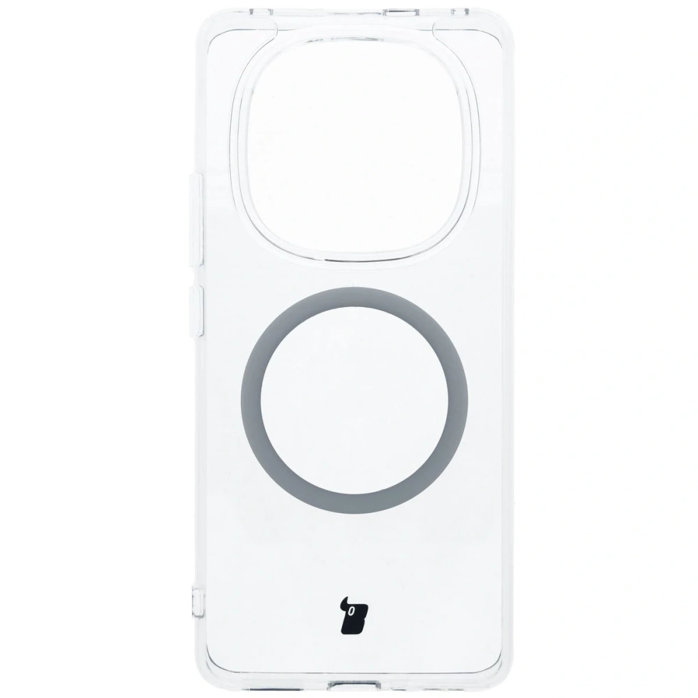 Hurtownia GSM - Etui s magnetickým kroužkem Bizon Case CrystalO pro Xiaomi Redmi Note 14 Pro 5G / 14 Pro+ 5G / Poco X7 průhledné - BIZ8268 - {ean13} - Hurt
