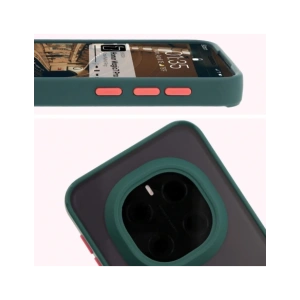 Wholesale Bizon Case Hybrid Ring Honor Magic7 Pro tinted with a dark green frame - BIZ8269 - {ean13} - Hurt