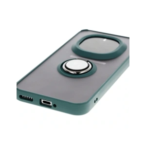 Wholesale Bizon Case Hybrid Ring Honor Magic7 Pro tinted with a dark green frame - BIZ8269 - {ean13} - Hurt