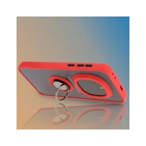 Wholesale Bizon Case Hybrid Ring Honor Magic7 Pro tinted with a red frame - BIZ8271 - {ean13} - Hurt