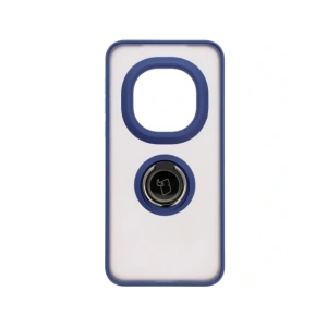 Wholesale Bizon Case Hybrid Ring Honor Magic7 Pro tinted with a navy blue frame - BIZ8272 - {ean13} - Hurt