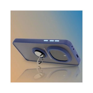 Wholesale Bizon Case Hybrid Ring Honor Magic7 Pro tinted with a navy blue frame - BIZ8272 - {ean13} - Hurt