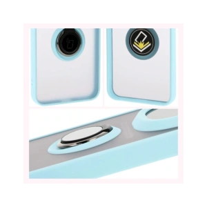 Wholesale Bizon Case Hybrid Ring Honor Magic7 Pro tinted with a light blue frame - BIZ8273 - {ean13} - Hurt