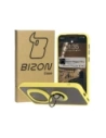 Hurtownia GSM - Etui z uchwytem na palec Bizon Case Hybrid Ring do Honor Magic7 Pro przydymione z żółtą ramką - BIZ8274 - {ean13} - Hurt