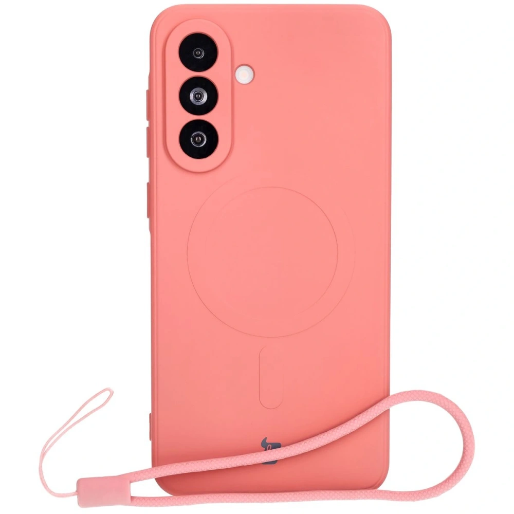Hurtownia GSM - Bizon Case Silicone Magnetic Sq Samsung Galaxy A36 5G roz murdar - BIZ8276 - {ean13} - Hurt