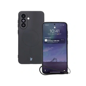 Hurtownia GSM - Caz de silicon Bizon Magnetic Sq Samsung Galaxy A36 5G negru - BIZ8277 - {ean13} - Hurt