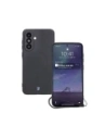 Caz de silicon Bizon Magnetic Sq Samsung Galaxy A36 5G negru