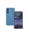 Bizon Case Silicone Magnetic Sq Samsung Galaxy A36 5G navy blue