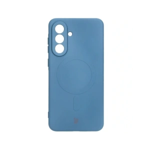 Hurtownia GSM - Bizon Case Silicone Magnetic Sq Samsung Galaxy A36 5G albastru închis - BIZ8278 - {ean13} - Hurt