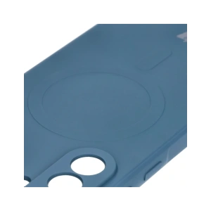 Hurtownia GSM - Bizon Case Silicone Magnetic Sq Samsung Galaxy A36 5G albastru închis - BIZ8278 - {ean13} - Hurt
