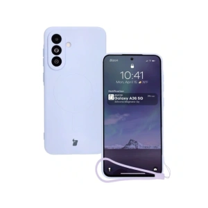 Hurtownia GSM - Bizon Case Silicone Magnetic Sq Samsung Galaxy A36 5G mov deschis - BIZ8279 - {ean13} - Hurt