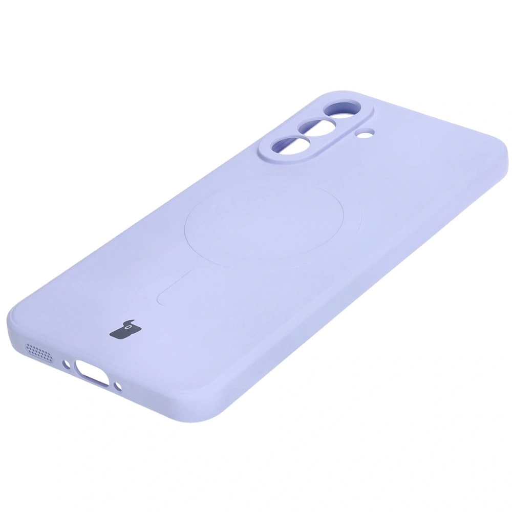 Hurtownia GSM - Bizon Case Silicone Magnetic Sq Samsung Galaxy A36 5G mov deschis - BIZ8279 - {ean13} - Hurt