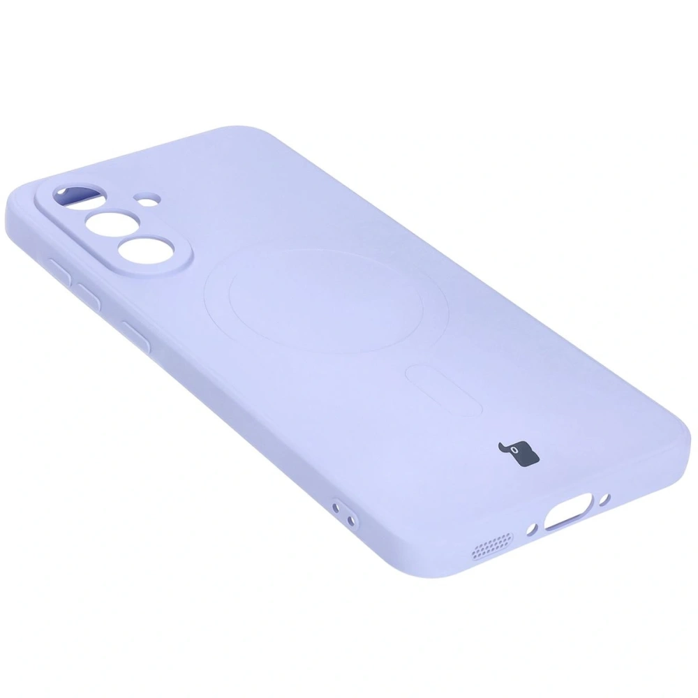Hurtownia GSM - Bizon Case Silicone Magnetic Sq Samsung Galaxy A36 5G mov deschis - BIZ8279 - {ean13} - Hurt