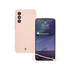 Hurtownia GSM - Caz de silicon Bizon Magnetic Sq Samsung Galaxy A36 5G roz deschis - BIZ8280 - {ean13} - Hurt