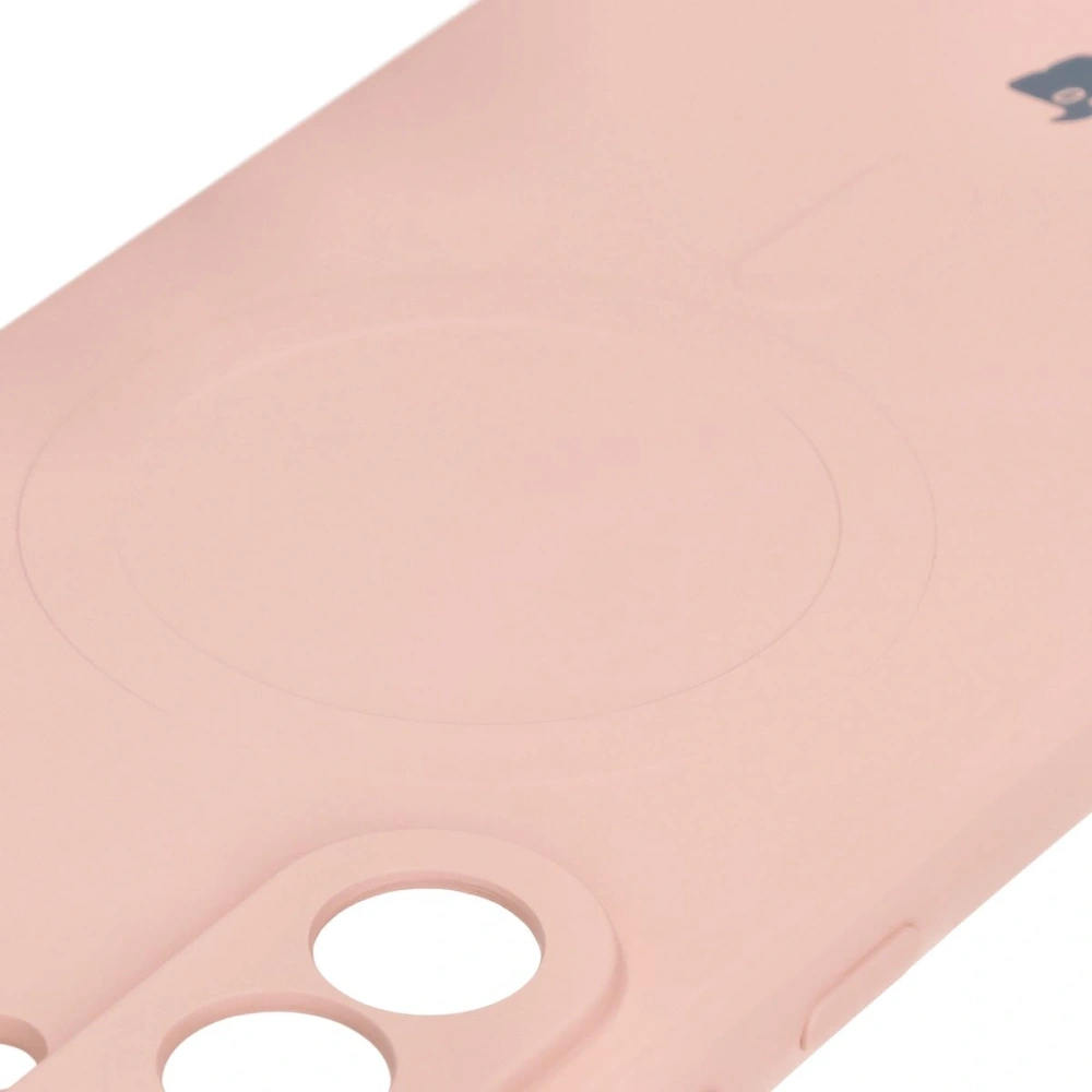 Hurtownia GSM - Caz de silicon Bizon Magnetic Sq Samsung Galaxy A36 5G roz deschis - BIZ8280 - {ean13} - Hurt