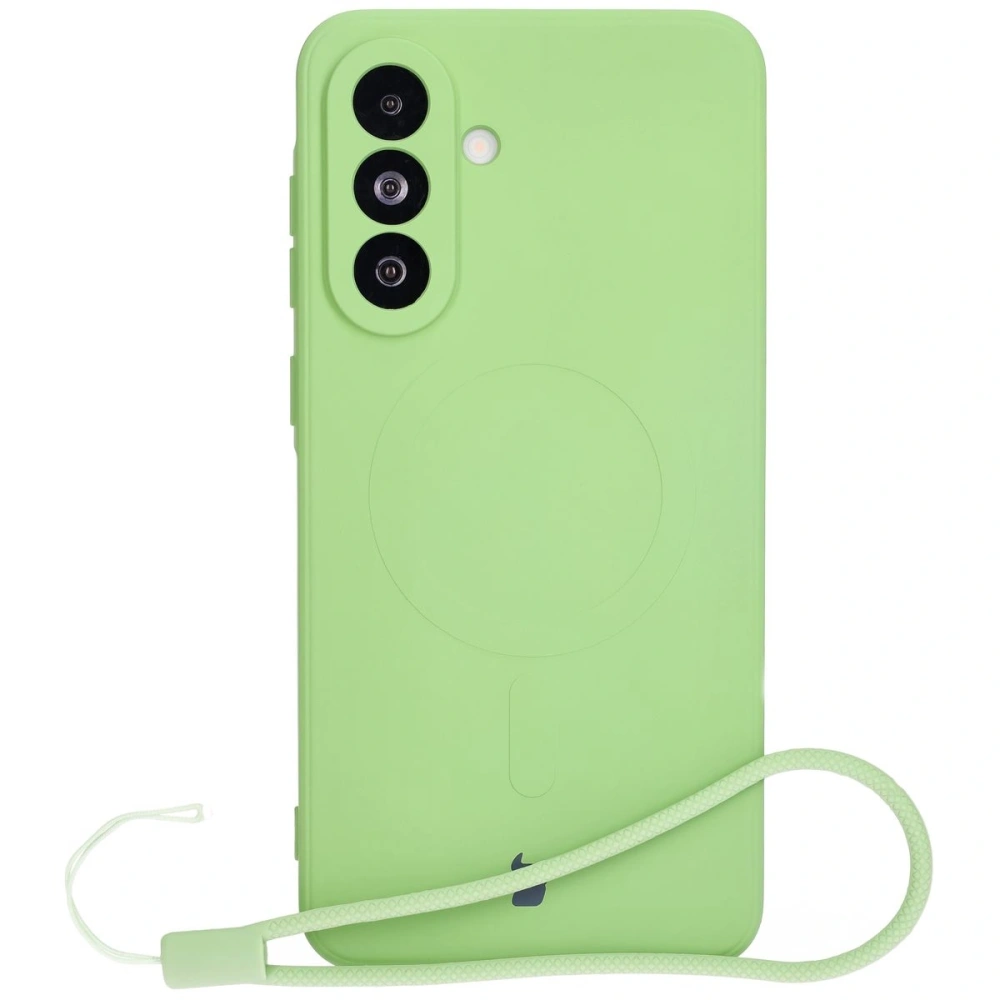 Hurtownia GSM - Bizon Case Silicone Magnetic Sq Samsung Galaxy A36 5G verde deschis - BIZ8281 - {ean13} - Hurt