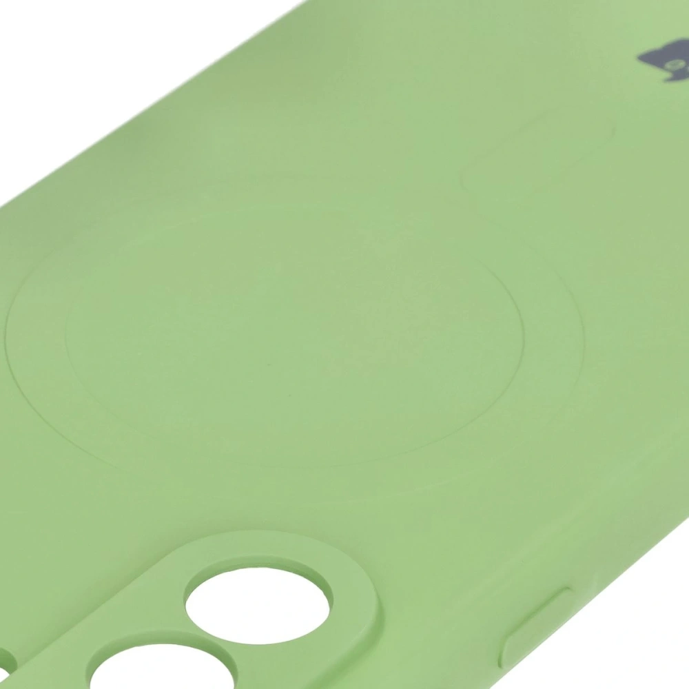 Hurtownia GSM - Bizon Case Silicone Magnetic Sq Samsung Galaxy A36 5G verde deschis - BIZ8281 - {ean13} - Hurt