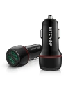 Ładowarka samochodowa Blitzwolf BW-SD5, 25W, QC 3.0, 2x USB (czarna)