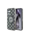 Hurtownia GSM - Etui Karl Lagerfeld Button Karl&Choupette Heads On KL Pattern MagSafe do Samsung Galaxy S25 czarny - KLD21876 - {ean13} - Hurt