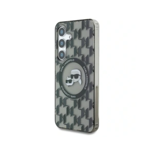 Hurtownia GSM - Karl Lagerfeld Buton Karl&Choupette Capete Pe Model KL MagSafe Samsung Galaxy S25 negru - KLD21876 - {ean13} - Hurt