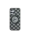 Hurtownia GSM - Etui Karl Lagerfeld Button Karl&Choupette Heads On KL Pattern MagSafe do Samsung Galaxy S25 czarny - KLD21876 - {ean13} - Hurt