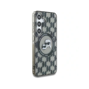 Hurtownia GSM - Karl Lagerfeld Buton Karl&Choupette Capete Pe Model KL MagSafe Samsung Galaxy S25 negru - KLD21876 - {ean13} - Hurt