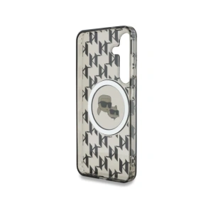 Hurtownia GSM - Karl Lagerfeld Buton Karl&Choupette Capete Pe Model KL MagSafe Samsung Galaxy S25 negru - KLD21876 - {ean13} - Hurt
