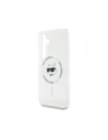 Hurtownia GSM - Karl Lagerfeld Buton Choupette cu Logo Imprimat MagSafe Samsung Galaxy S25 alb - KLD21877 - {ean13} - Hurt