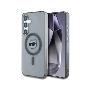 Hurtownia GSM - Karl Lagerfeld Button Choupette Kopf Gedrucktes Logo MagSafe Samsung Galaxy S25 schwarz - KLD21878 - {ean13} - Hurt