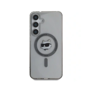 Hurtownia GSM - Karl Lagerfeld Buton Choupette Cap Tipărit Logo MagSafe Samsung Galaxy S25 negru - KLD21878 - {ean13} - Hurt