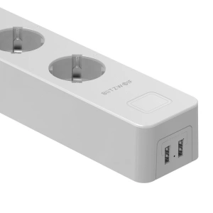 Wholesale Blitzwolf BW-SHP9 Smart Power Strip 3300W 3 Outlets EU with Dual USB 2.4A - BLZ227 - {ean13} - Hurt