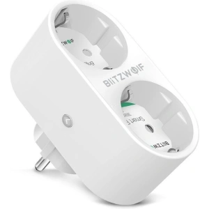 Inteligentne gniazdko Blitzwolf BW-SHP7, podwójne, WiFi, 3680W
