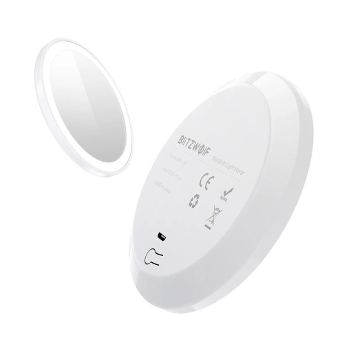 Podświetlane lustro LED Blitzwolf BW-LM1, USB