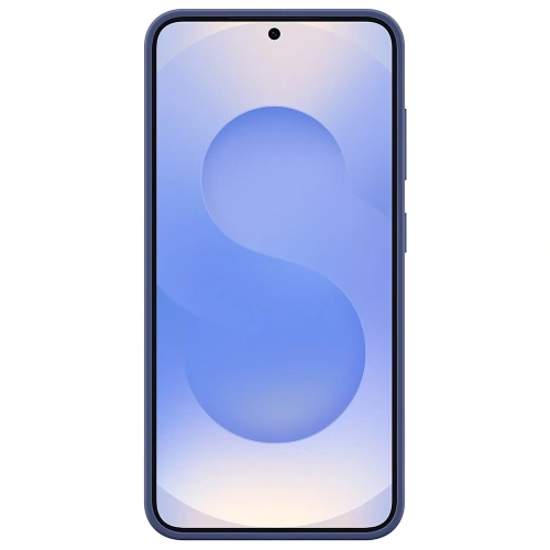 Etui Samsung Silicone do Galaxy S25 niebieski