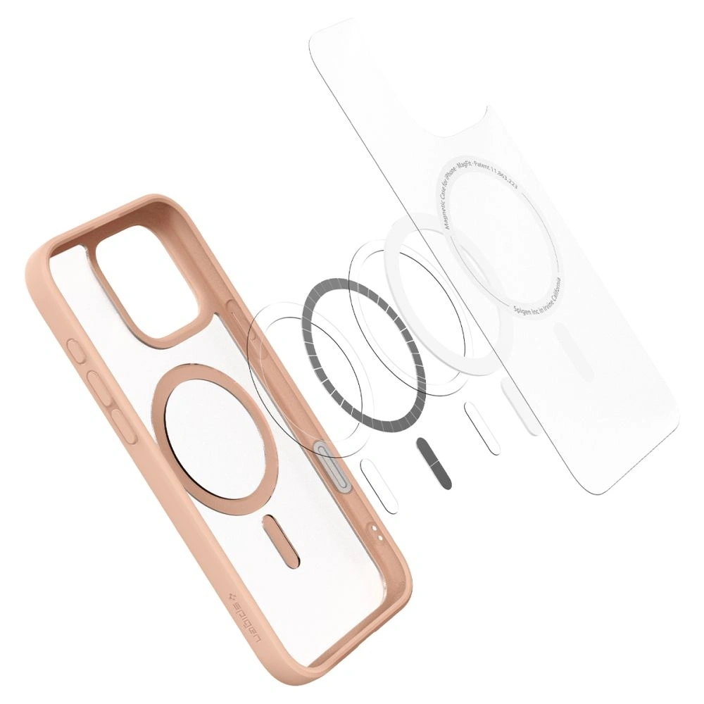 Hurtownia GSM - Etui Spigen Ultra Hybrid T Mag MagSafe Apple iPhone 16 Pro Frost Rose Titanium - SPN16623 - {ean13} - Hurt