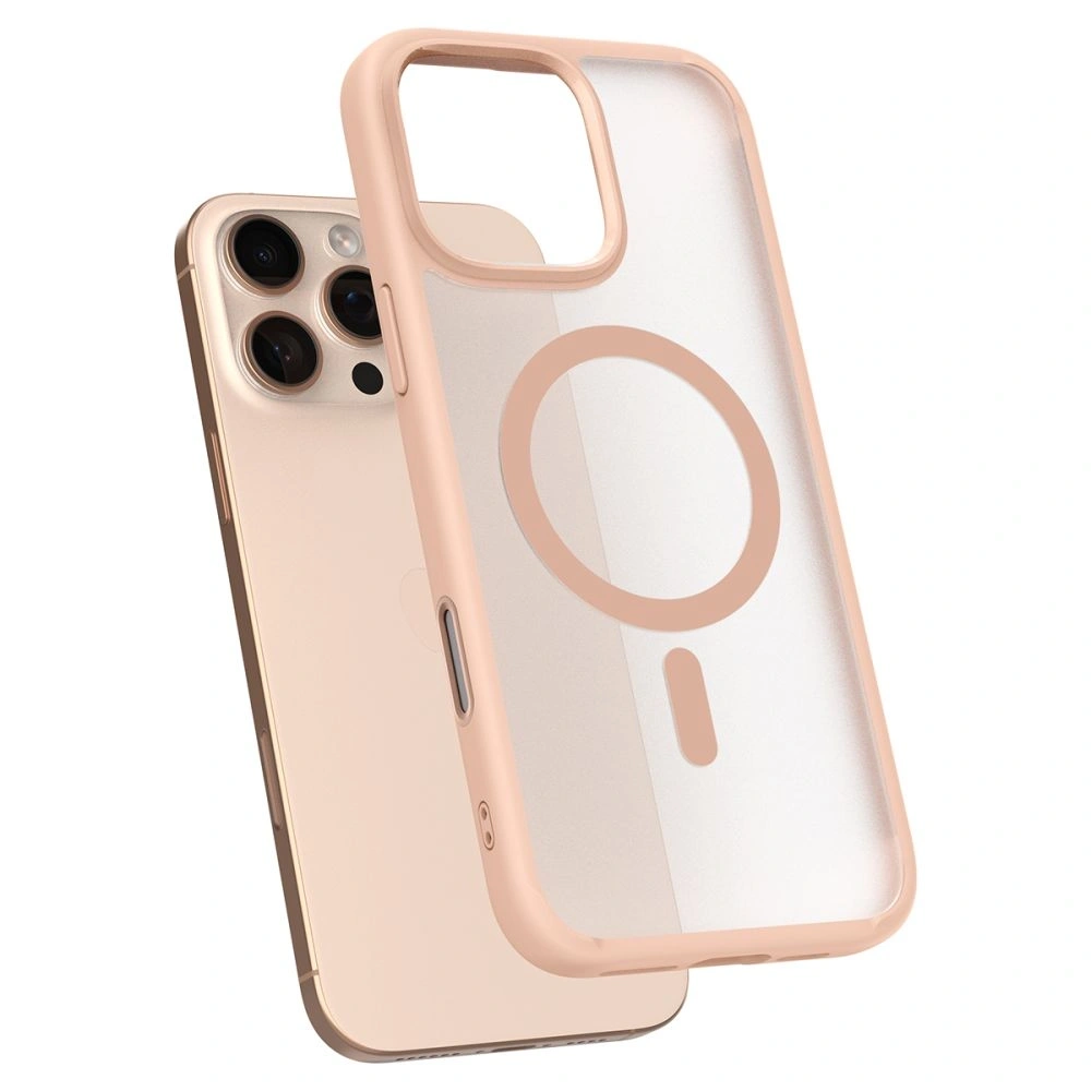 Hurtownia GSM - Etui Spigen Ultra Hybrid T Mag MagSafe Apple iPhone 16 Pro Frost Rose Titanium - SPN16623 - {ean13} - Hurt